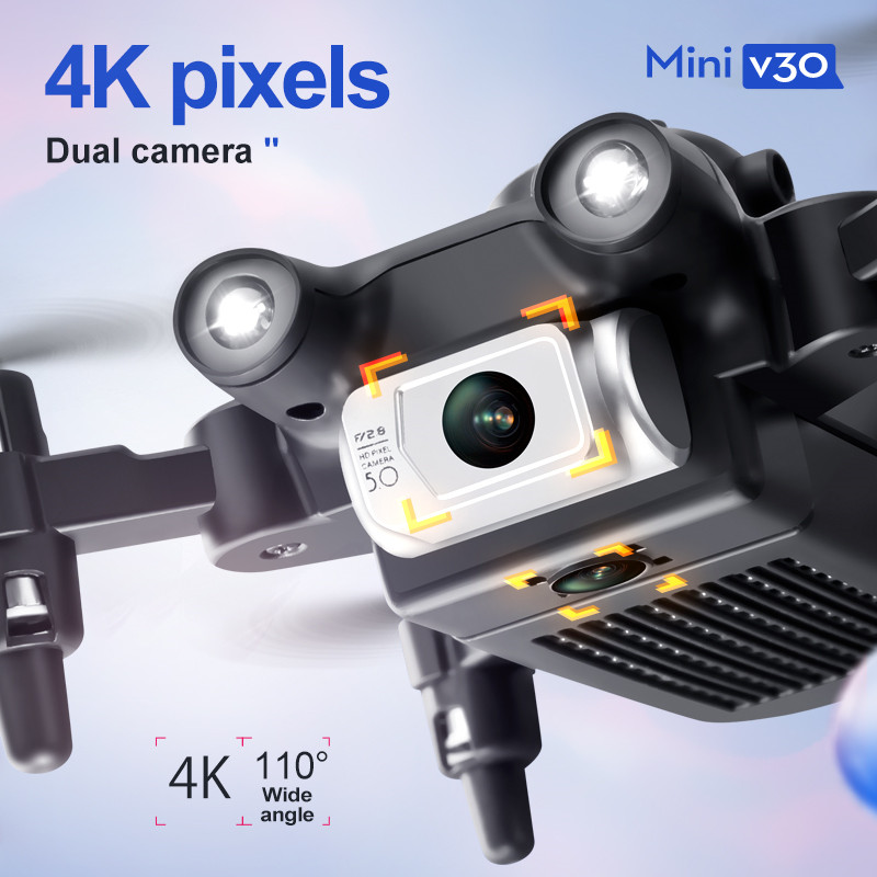 Mini V30 WiFi FPV Drone With 4 - Drone Vera Rc recension och pris