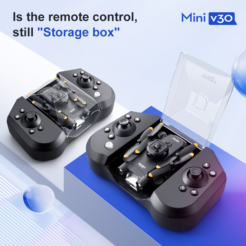 Mini V30 WiFi FPV Drone With 4 - Drone Vera Rc recension och pris