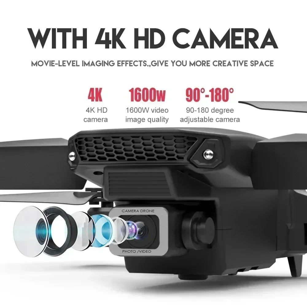 E88 Pro WIFI FPV Drone Wide An - Drone E88 Rc Quadcopter recension och pris