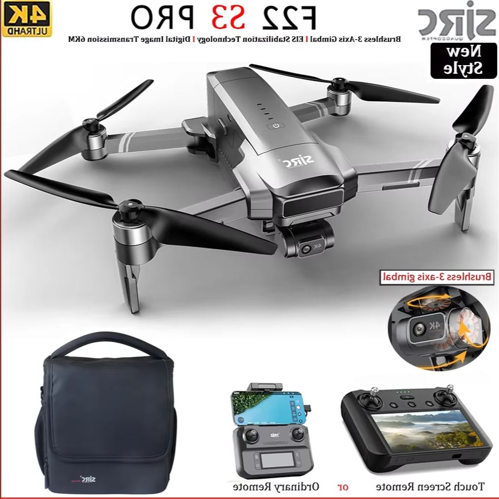 SJRC F22 S3 pro Foldable RC Qu - Drone Vera Rc recension och pris