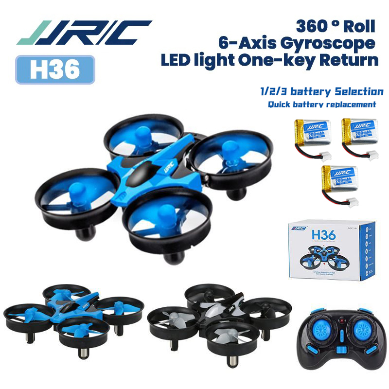 JJRC H36 Mini Drone 4ch 6-Axis - Drone Vs Rc Helicopter recension och pris