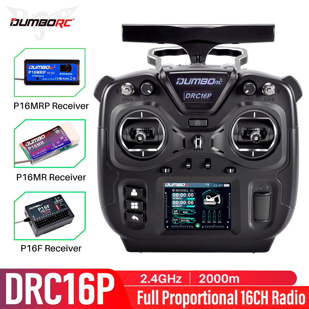 DUMBORC RC Transmitter DRC16P  - Drone Rc Jet recension och pris